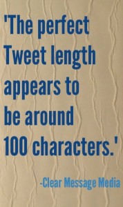 Ideal Tweet Length